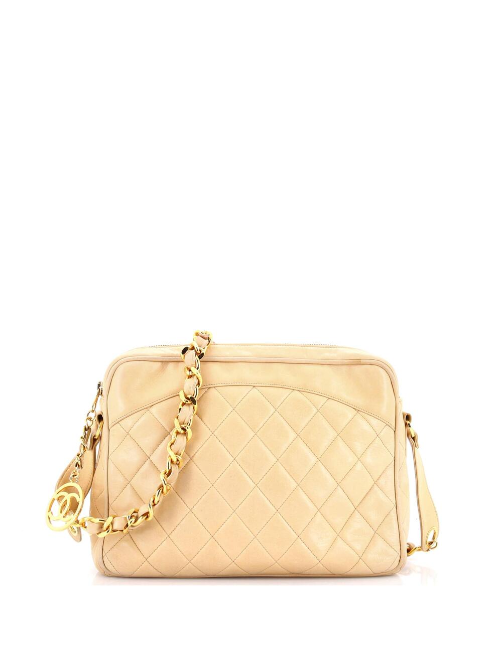 Chanel Vintage Chain Camera Bag Quilted #248914C17B